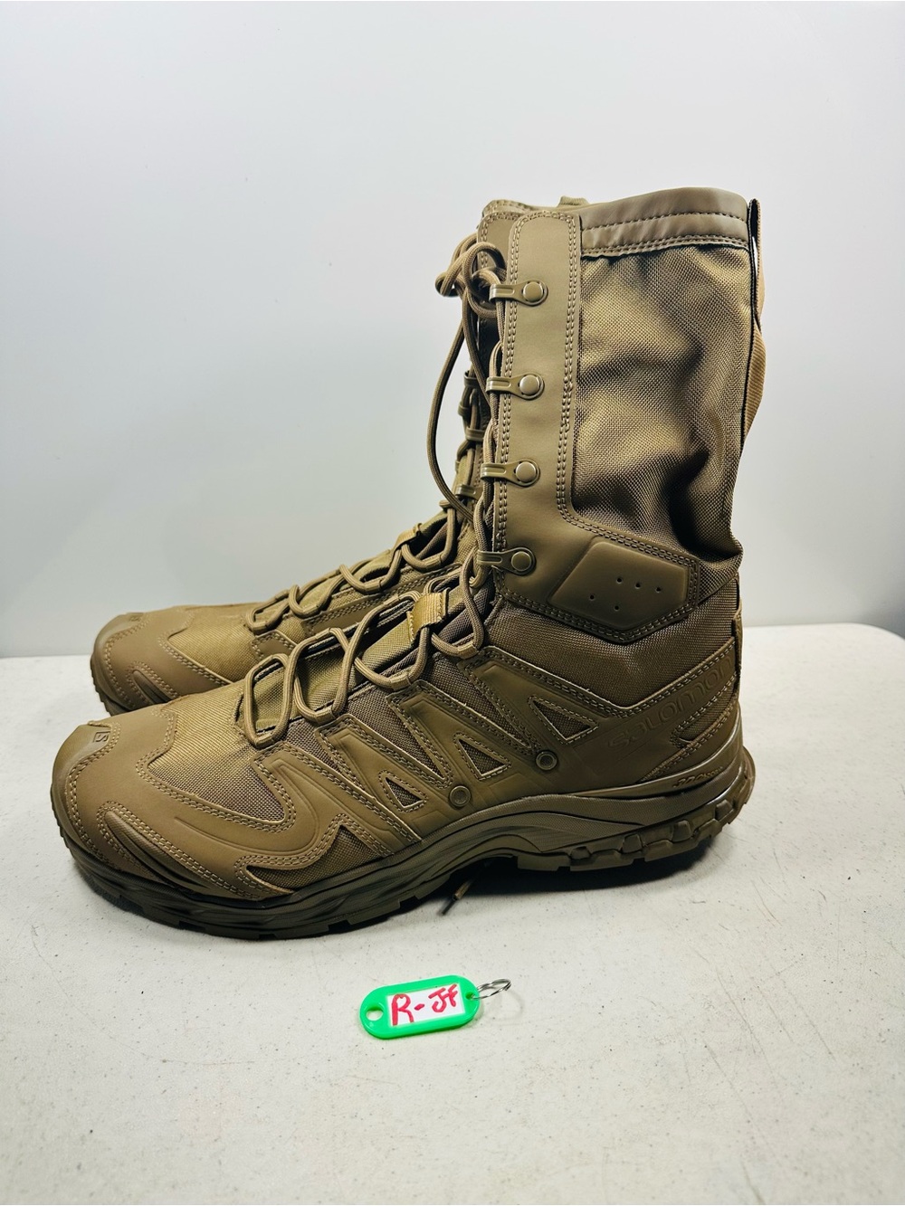 Salomon XA Forces Jungle Boots 13 412287 Coyote Brown Lightweight Tactical